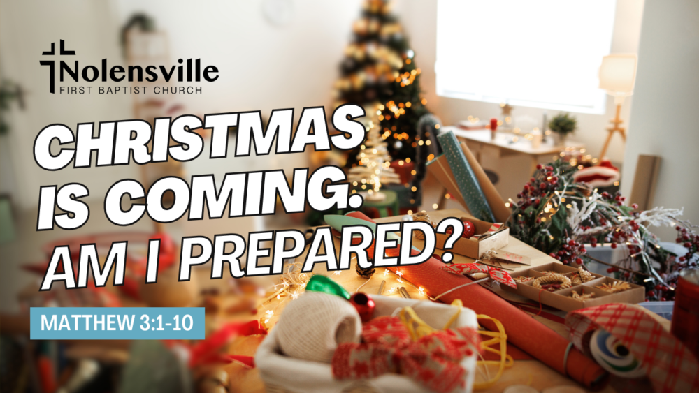 Christmas is Coming. Am I Prepared? Image